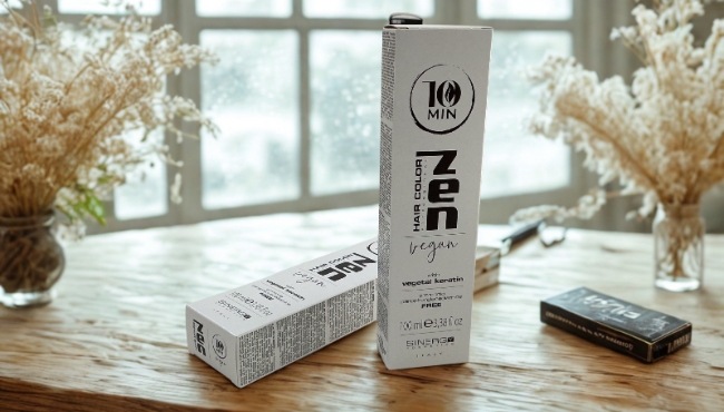 Zen Hair Color Professional | Colore Vegan 10 minuti con Keratina Vegetale